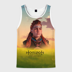 Мужская майка 3D Horizon forbidden west   Aloy