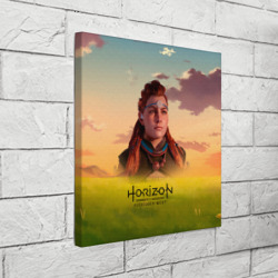 Холст квадратный Horizon forbidden west   Aloy - фото 2