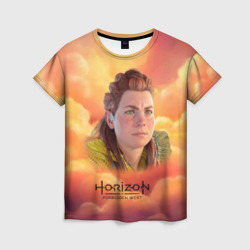 Женская футболка 3D Horizon  sky 
