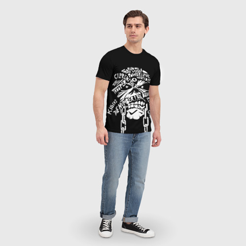 Мужская футболка 3D Iron Maiden Айрон Мэйден, цвет 3D печать - фото 5