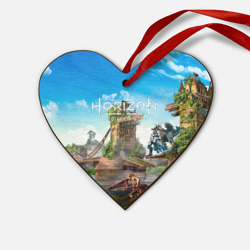 Деревянная игрушка Сердце Horizon Forbidden West - разрушенный мост