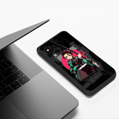 Чехол для iPhone XS Max матовый с принтом Танджиро Камадо - убийца демонов, фото #5