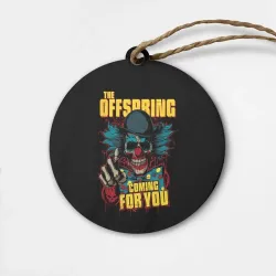 Деревянная игрушка круг The Offspring рок