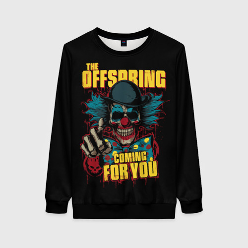 Женский свитшот 3D The Offspring рок, цвет 3D печать