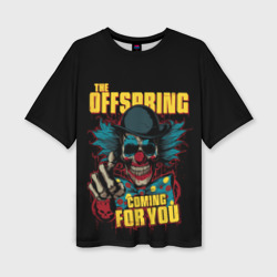 Женская футболка oversize 3D The Offspring рок