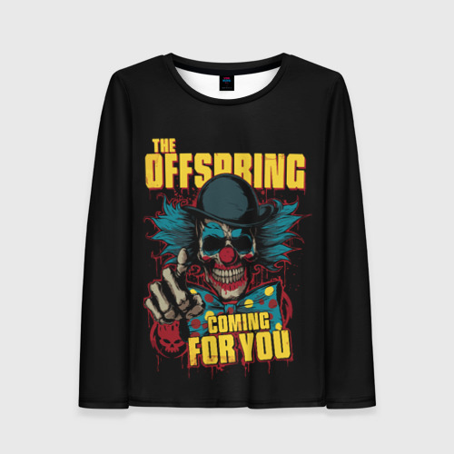 Женский лонгслив 3D The Offspring рок, цвет 3D печать