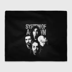 Плед 3D System of a Down рок группа