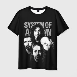 Мужская футболка 3D System of a Down рок группа