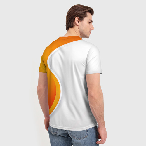 Мужская футболка 3D Рома, цвет 3D печать - фото 4