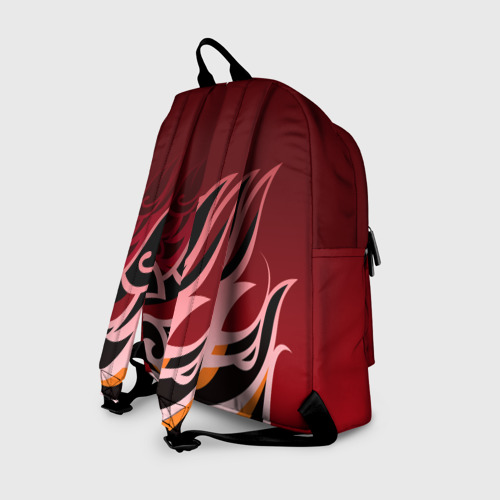 Рюкзак 3D с принтом ТОМА | GENSHIN IMPACT, вид сзади #1