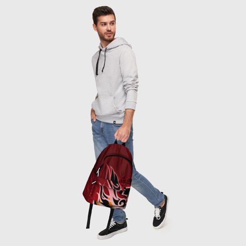 Рюкзак 3D с принтом ТОМА | GENSHIN IMPACT, фото #5