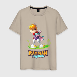 Мужская футболка хлопок Уставший Rayman