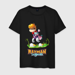Мужская футболка хлопок Уставший Rayman