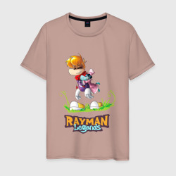 Мужская футболка хлопок Уставший Rayman