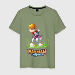 Мужская футболка хлопок Уставший Rayman