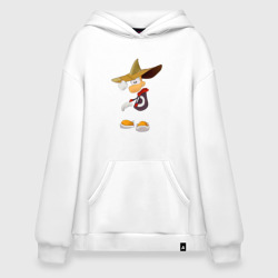 Худи SuperOversize хлопок Rayman в шляпе