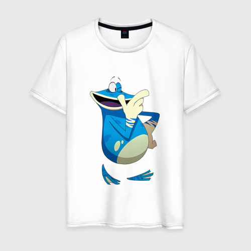 Мужская футболка из хлопка с принтом Globox Rayman Legends, вид спереди №1