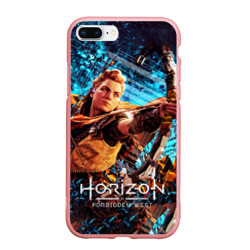 Чехол для iPhone 7Plus/8 Plus матовый Horizon Forbidden West - Элой арт