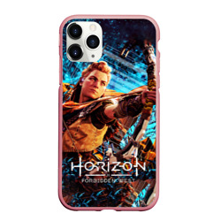 Чехол для iPhone 11 Pro Max матовый Horizon Forbidden West - Элой арт