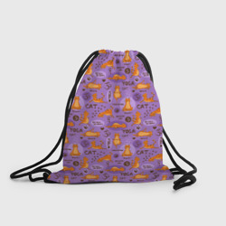 Рюкзак-мешок 3D Кошачья Йога