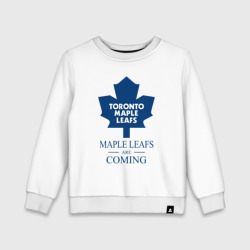 Детский свитшот хлопок Toronto Maple Leafs are coming Торонто Мейпл Лифс