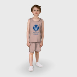Детская пижама с шортами хлопок Toronto Maple Leafs are coming Торонто Мейпл Лифс - фото 2