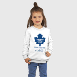 Детский свитшот хлопок Toronto Maple Leafs are coming Торонто Мейпл Лифс - фото 2