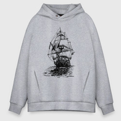Мужское худи Oversize хлопок Pacific ocean Frigate