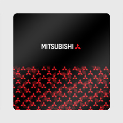 Магнит виниловый Квадрат Mitsubishi half pattern