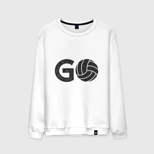 Мужской свитшот хлопок Go Volleyball