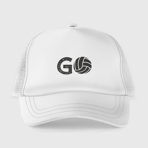 Детская кепка тракер Go Volleyball, цвет белый - фото 2