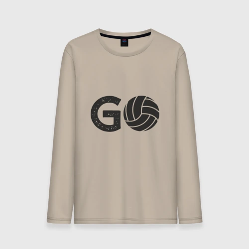 Мужской лонгслив хлопок Go Volleyball
