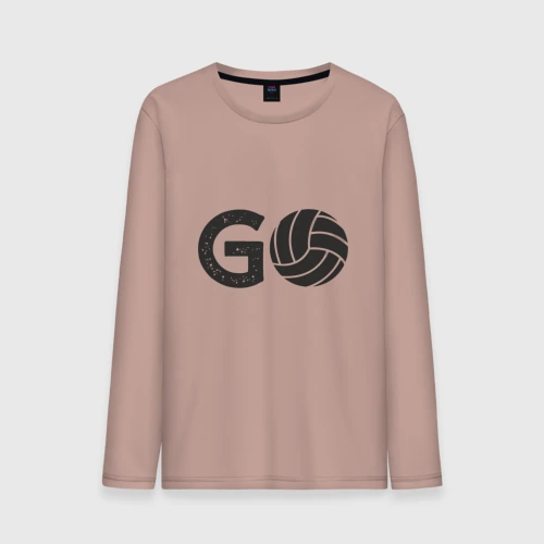Мужской лонгслив хлопок Go Volleyball