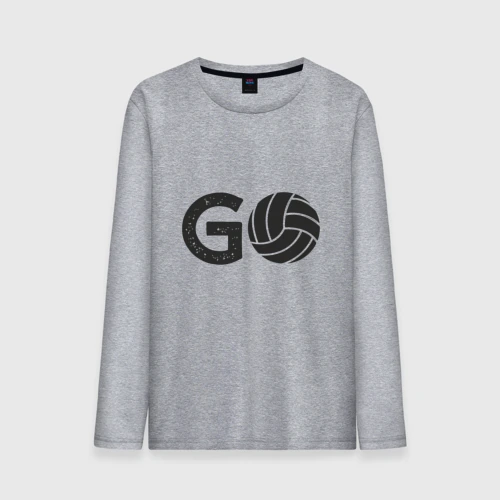 Мужской лонгслив хлопок Go Volleyball