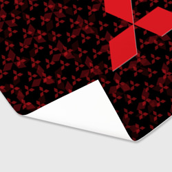 Бумага для упаковки 3D Mitsubishi big logo pattern - фото 2
