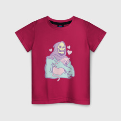 Детская футболка хлопок Властелины вселенной 2023 сердечки и котики