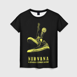 Женская футболка 3D Nirvana Нирвана