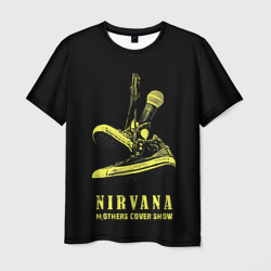 Мужская футболка 3D Nirvana Нирвана