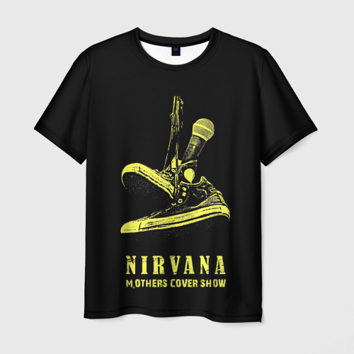 Мужская футболка 3D Nirvana Нирвана, цвет 3D печать