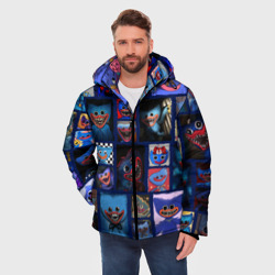 Мужская зимняя куртка 3D Poppy Playtime разный Хагги Вагги - фото 2