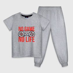 Детская пижама хлопок No game /no life