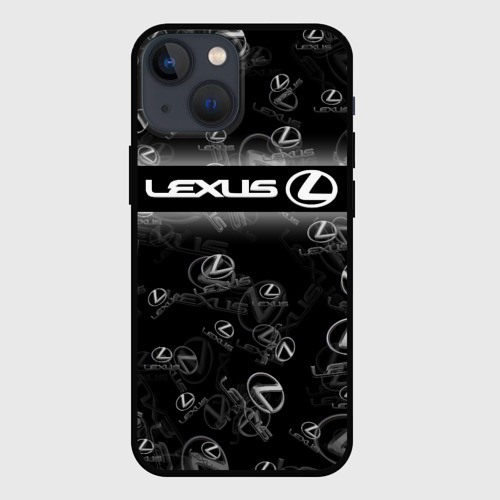 Чехол для iPhone 13 mini Lexus sport pattern