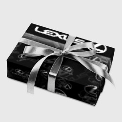 Бумага с принтом Lexus sport pattern для любого человека, вид спереди №5. Цвет основы: белый