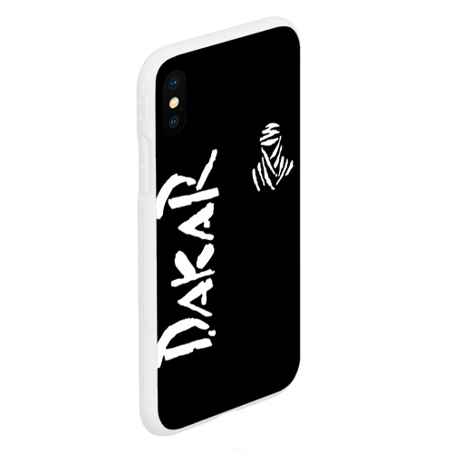 Чехол для iPhone XS Max матовый Дакар ралли - фото 3
