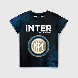 Детская футболка 3D Inter Pro Football Разводы