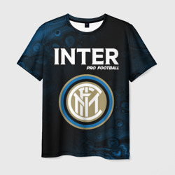 Мужская футболка 3D Inter Pro Football Разводы