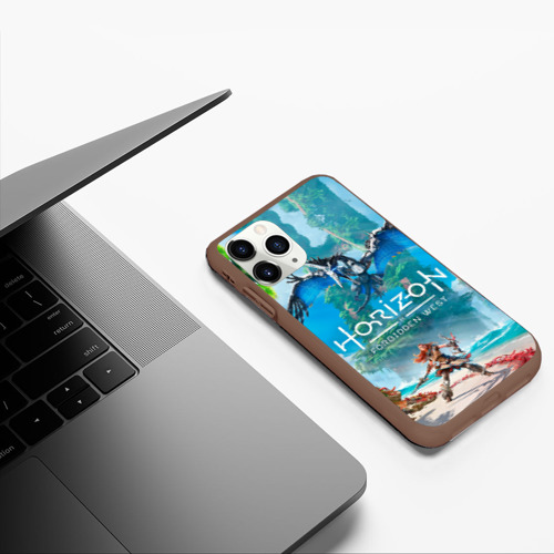 Чехол для iPhone 11 Pro матовый с принтом Horizon Запретный Запад Элой, фото #5