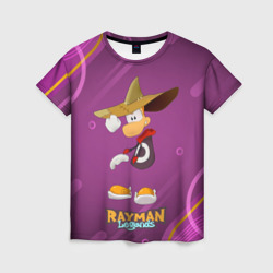 Женская футболка 3D Rayman в шляпе Legends