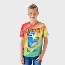 Детская футболка 3D Rayman globox радуга - фото 2