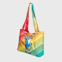 Пляжная сумка 3D Rayman globox радуга - фото 2